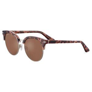 New SERENGETI Havana Square Susan SS560003 Sunglasses Women
